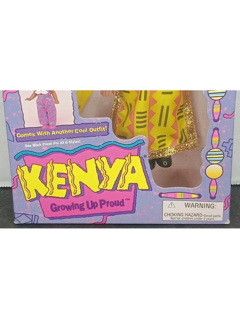 Vtg Tyco Kenya's Cousins Little African Princess Baby Doll NEW 1994 SEALED 16392
